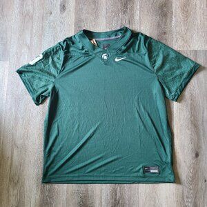 Nike Michigan State Spartans Football Dri-Fit Jersey Mens XXL